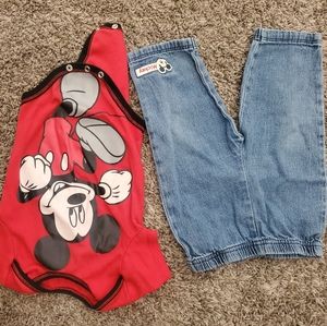 Mickey Mouse outfit